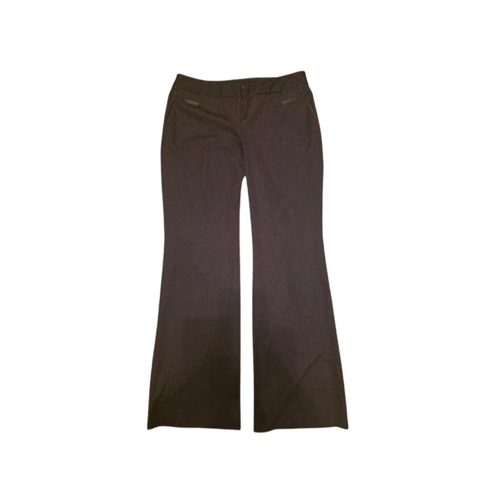 Express Editor Pants Women’s 8R Brown Bootcut Office Siren Workwear Y2K